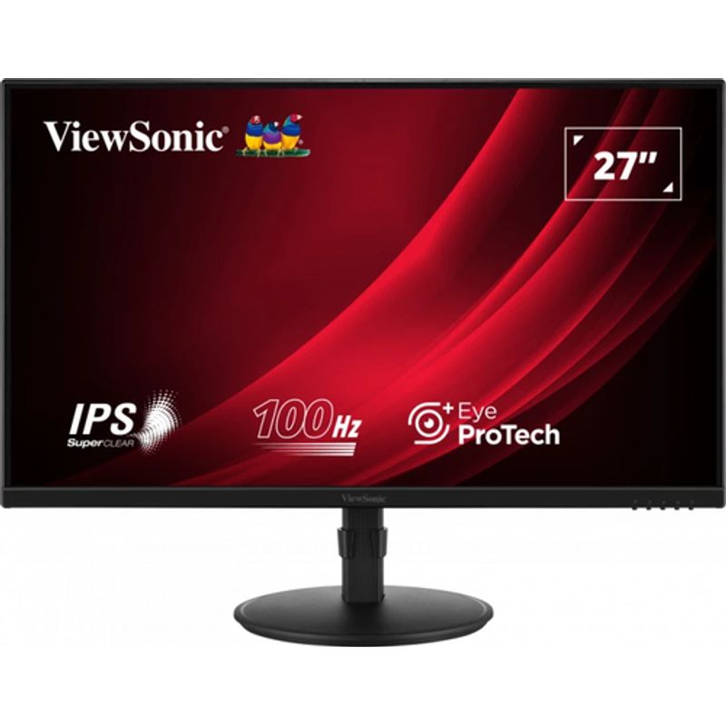 ViewSonic VG2708A-MHD 27 IPS 1920 x 1080 (Full HD) VGA (HD-15) HDMI DisplayPort 100Hz