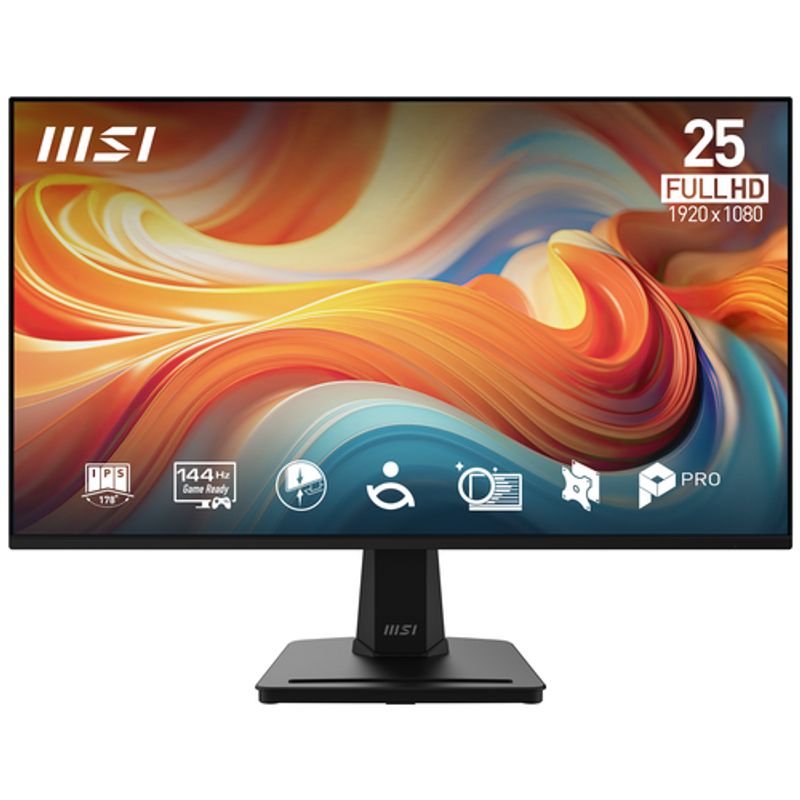 N--MSI PRO MP251 E14L 24.5inch IPS FHD 144Hz 300cd/m2 4ms D-Sub HDMI