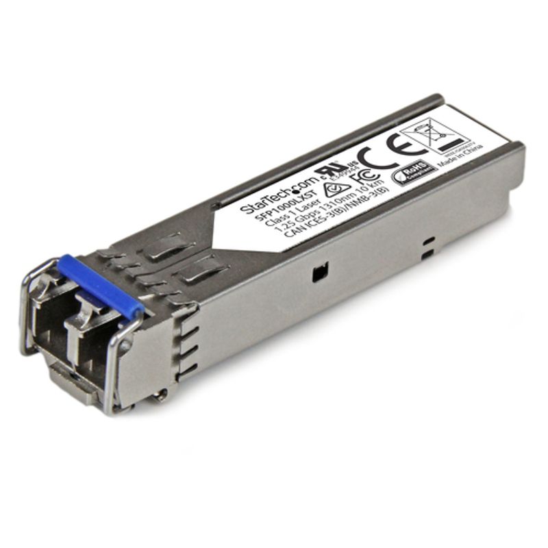 StarTech.com MSA Uncoded SFP Module - 1000BASE-LX - 1GE SFP 1GbE Single Mode Fiber (SMF) Optic Transceiver - 10km DDM SFP (mini-GBIC) transceiver modul Gigabit Ethernet