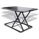 StarTech.com Standing Desk Converter for Laptop, Supports up to 8kg (17.6lb), Height Adjustable Laptop Riser w/ Slim Design, Table Top Sit Stand Desk Converter for Home Office - Rising Stand Up Desk Platform (LAPTOP-SIT-STAND) Stående skrivebordsomformer – billede 6