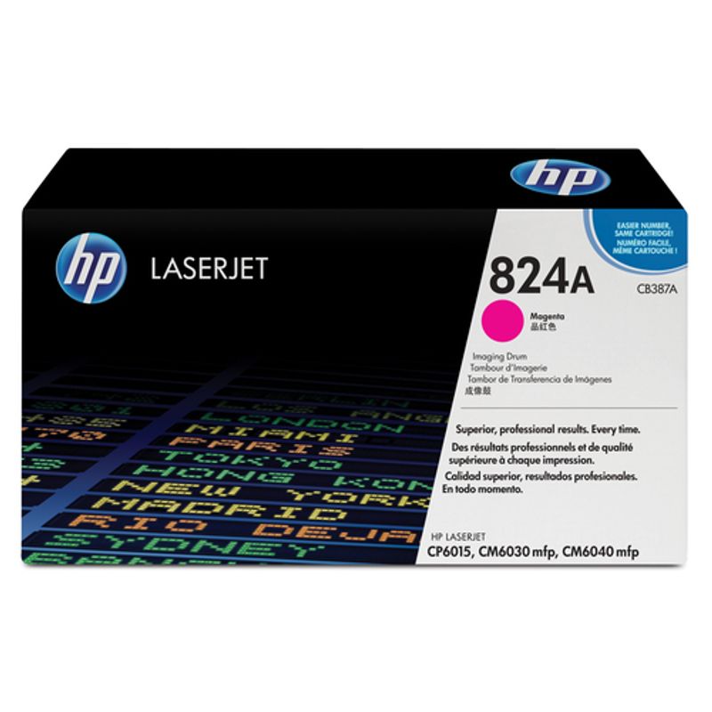 HP 824A Magenta 23000 sider Tromlekit CB387A