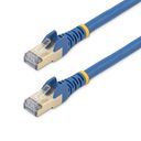 StarTech.com 1.5 m CAT6a Cable - Blue - RJ45 Cable - Snagless - CAT6a STP Cord - Copper Wire - 10Gb CAT 6a Afskærmet parsnoet (STP) 1.5m Patchkabel Blå – billede 4
