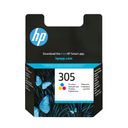 HP 305 Tri-color Original Ink Cartridge – billede 1