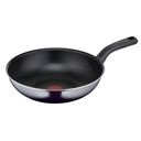 Tefal D52619 Resist Wokpfanne 28cm mit Spiegel-Effekt, schwarz – billede 1