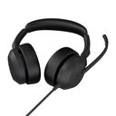 Jabra Evolve2 50 MS Stereo Kablet Høretelefoner Sort – billede 3