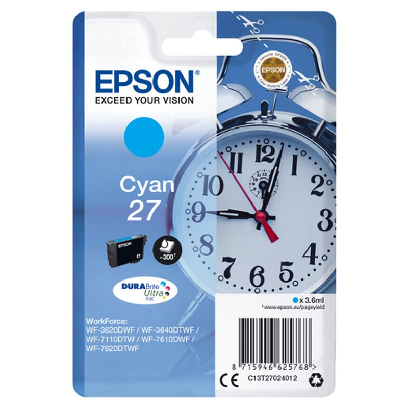 Epson 27 Cyan