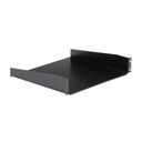 StarTech.com 2U Server Rack Mount Shelf - 15.7in Deep Steel Universal Cantilever Tray for 19 Network & AV Equipment Rack/ Cabinet - 44lbs (CABSHELF) Rackhylde – billede 5