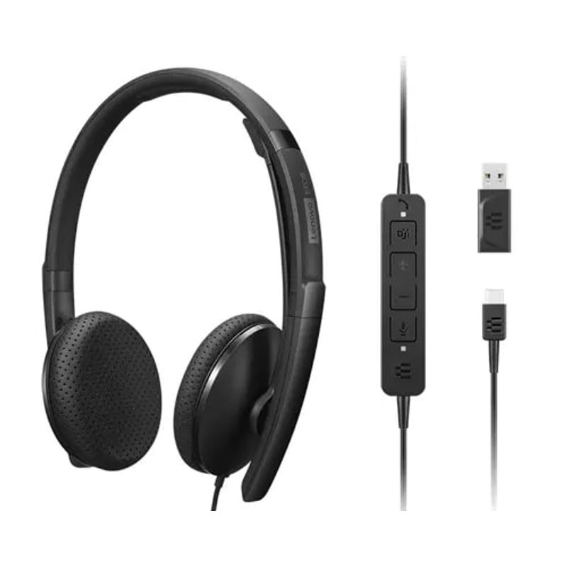 Lenovo Kablet VoIP håndsæt Sort