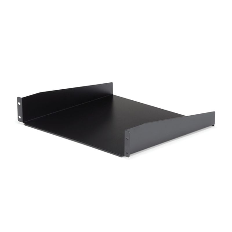 StarTech.com 2U Server Rack Mount Shelf - 15.7in Deep Steel Universal Cantilever Tray for 19 Network & AV Equipment Rack/ Cabinet - 44lbs (CABSHELF) Rackhylde