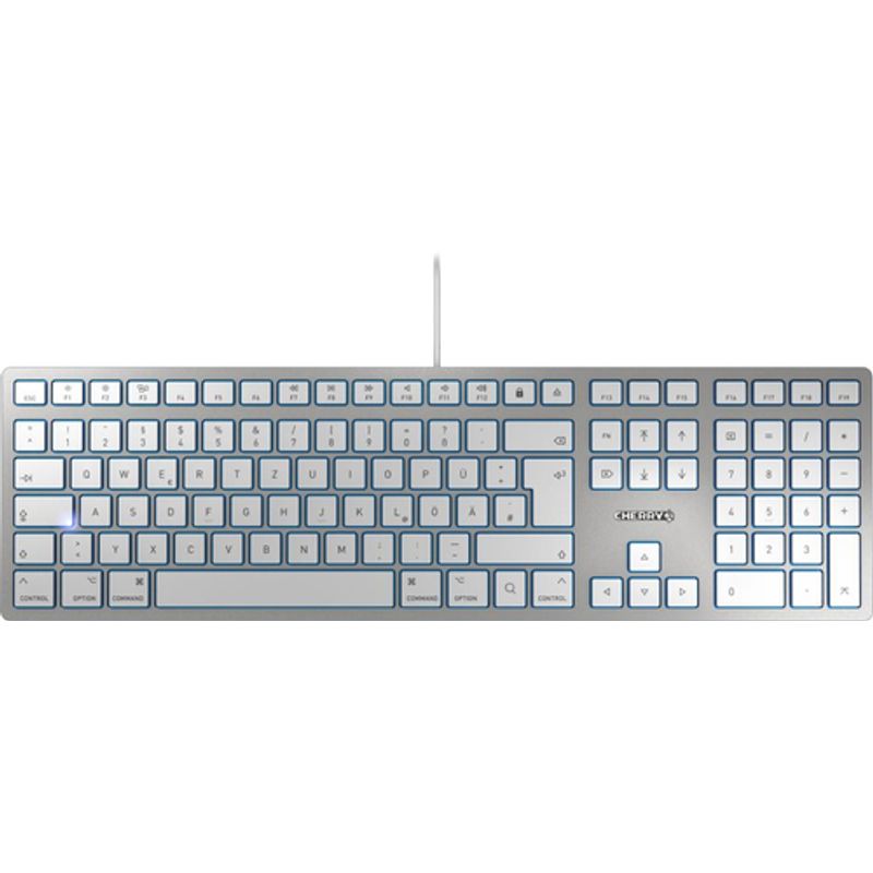 CHERRY KC 6000 SLIM FOR MAC Tastatur Saks Kablet USA