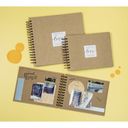 Hama Craft fotoalbum og arkbeskyttelse Brun 80 ark 10 x 15 Spiral indbinding – billede 3
