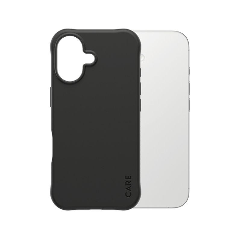 PanzerGlass CARE by ® Fashionable Case Samba Black w. MagSafe iPhone 17 Beskyttelsescover Sort