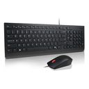 Lenovo Essential Wired Combo Sæt med mus og tastatur Kablet USA med Euro-symbol – billede 2