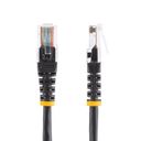 StarTech.com 15m Black Cat5e / Cat 5 Molded Patch Cable CAT 5e Ikke afskærmet parsnoet (UTP) 15m Patchkabel Sort – billede 2