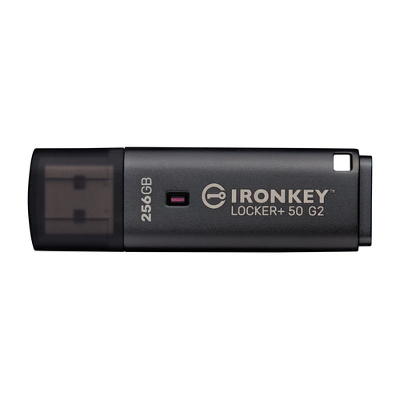 Kingston Technology IronKey Locker+ 50 G2 256GB 256GB 3.2 Gen 1 USB stick Sort