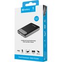 Sandberg Travel Powerbank 10000mAh 20Watt 1xUSB-A 2.0 1xUSB-C Sort Sølv – billede 6