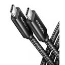 AXAGON USB4 Gen3x2 USB Type-C kabel 1m Sort – billede 1