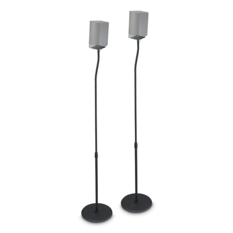 Hama 00220882 højttalerstativ Gulv Sort