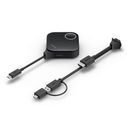 WDC25 4K BYOD Pure HW solution USB-C / HDMI switchable cables TouchbackWiFi5 with cradle – billede 3