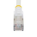 StarTech.com 3m CAT6a Cable - White - Low Smoke Zero Halogen (LSZH) - 10GbE 500MHz 100W ++ Snagless RJ-45 w/Strain Reliefs S/FTP Network Patch Cord CAT 6a S/FTP 3m Patchkabel Hvid – billede 4