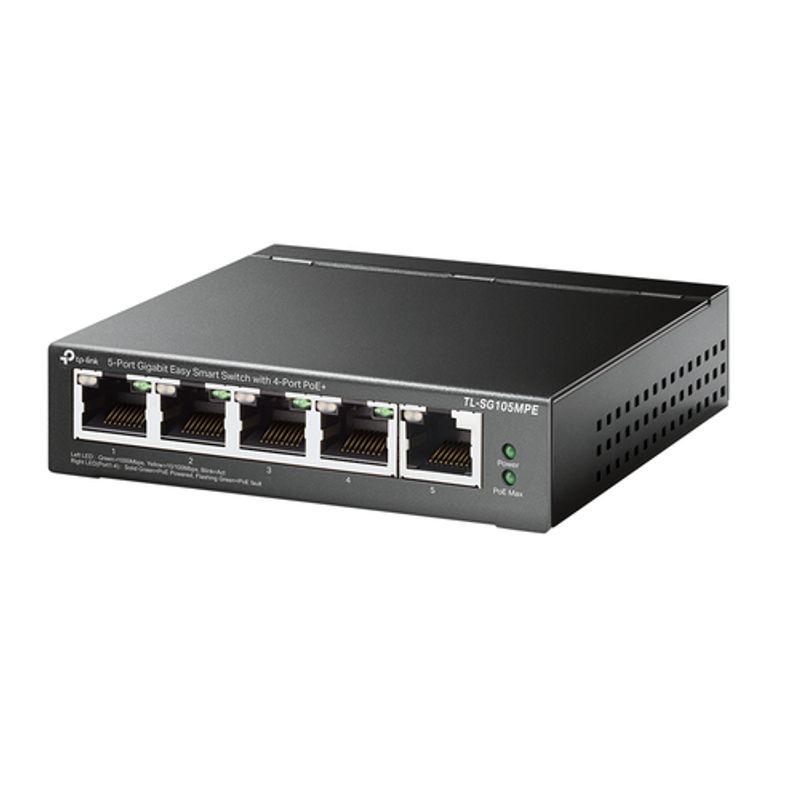 TP-Link TL-SG105MPE V1.60 Switch 5-porte Gigabit