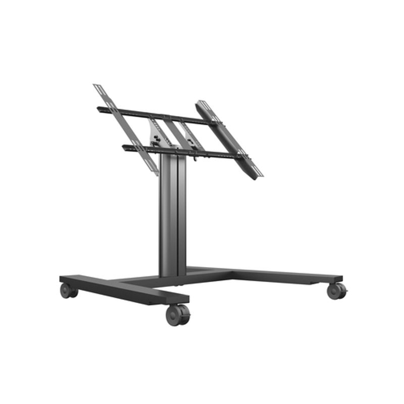 Multibrackets M Public Display Stand 80 HD Wheelbase Single Vogn med hjul LCD display 32-55