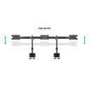 Multibrackets M VESA Desktopmount Triple Desk Clamp Monteringssæt 3 LCD skærme 24-32 – billede 11