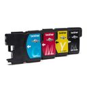 Brother LC 1100 Value Pack Sort Gul Cyan Magenta – billede 2