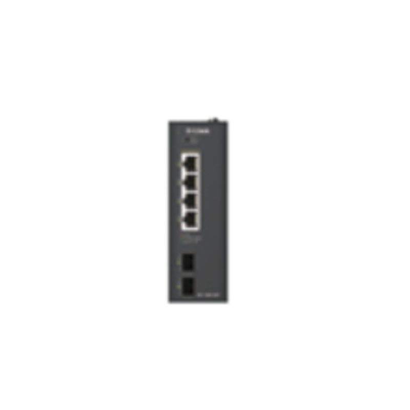 D-Link DIS-100G-06P Switch 4-porte Gigabit Ethernet PoE+