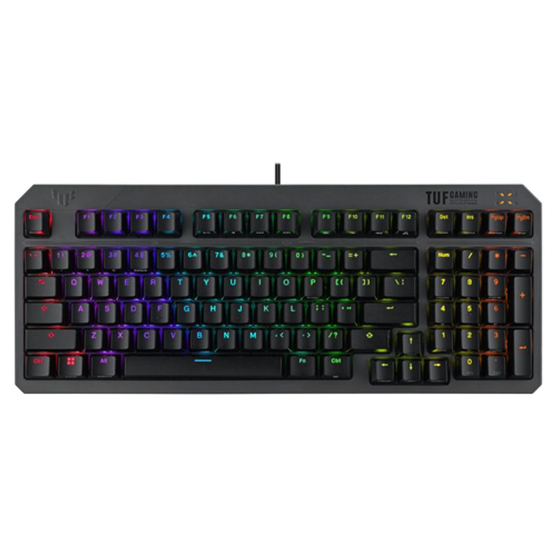 ASUS TUF Gaming K3 Gen II Tastatur Optisk mekanisk RGB/16,8 millioner farver Kablet USA