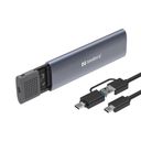 Sandberg Ekstern Lagringspakning USB 3.2 (Gen 2) M.2 NVMe Card – billede 4