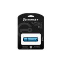 Kingston IronKey Vault Privacy 50 Series 64GB USB 3.2 Gen 1 USB stick Blå – billede 3