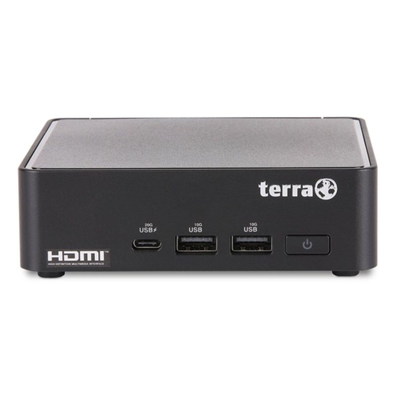 TERRA 1000059 PC/arbejdsstation Intel Core Ultra 7 155H 16 GB DDR5-SDRAM 500 GB SSD Windows 11 Pro Micro PC Mini PC Sort