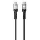Manhattan USB4 Gen 3x2/ Thunderbolt 3 / Thunderbolt 4 / DisplayPort 2.0 (Alt Mode) USB Type-C kabel 2m Sort – billede 5