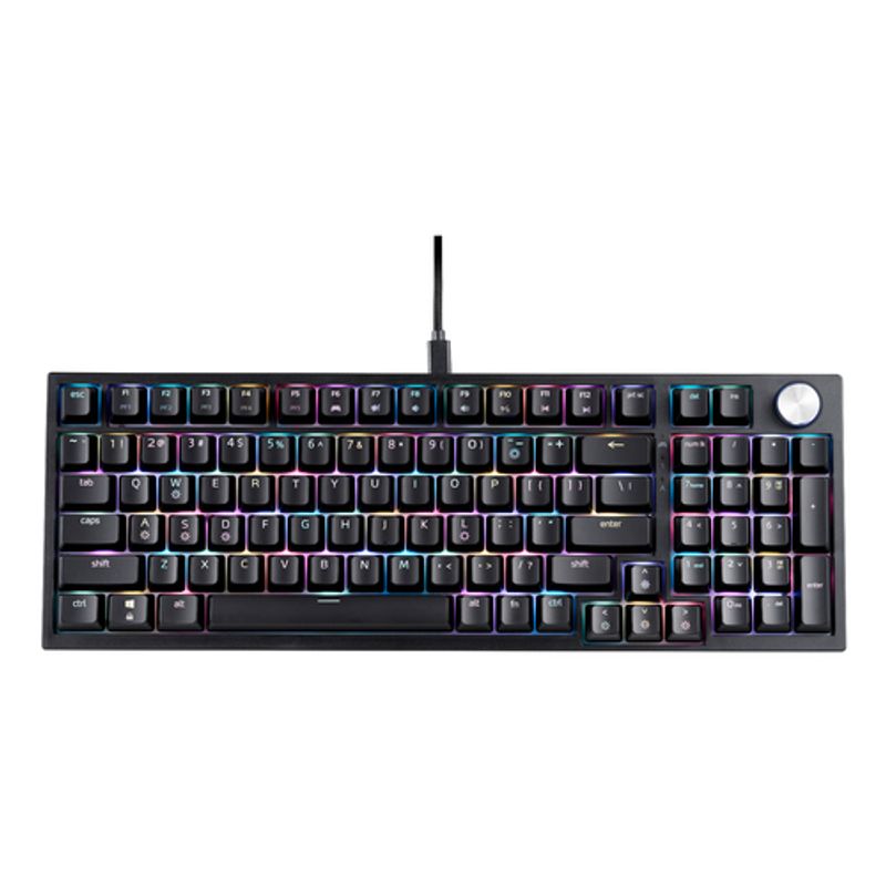 XPG SORCERER tastatur Spil USB QWERTY US engelsk Sort