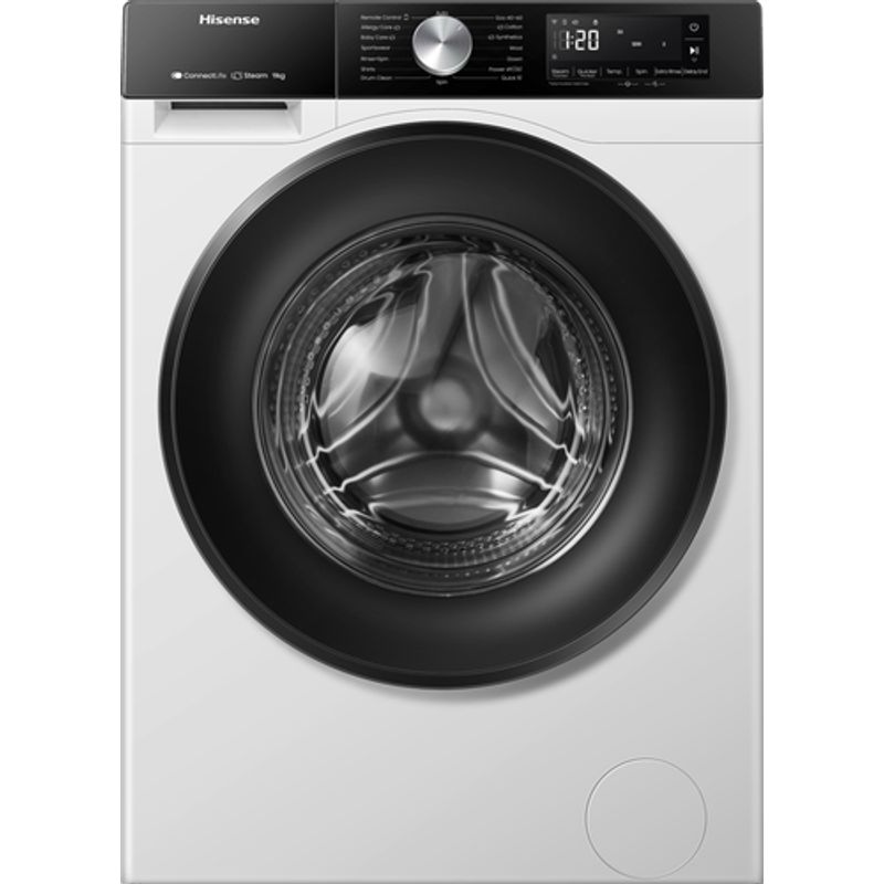 Hisense WF3S9043BW3 vaskemaskine Front-læsning 9 kg 1400 rpm Hvid