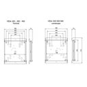 Multibrackets M VESA Wallmount Flip Monteringssæt LCD display 50-95 – billede 7
