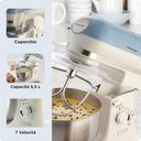 Ariete Vintage 1588/05 Køkkenmaskine 5.5liter 2400W Celeste – billede 3