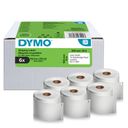 DYMO LabelWriter shippingetiketter 102 x 210 mm 6 ruller – billede 1