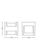 Philips myGarden Arbour Væglampe 4.5W Varmt hvidt lys – billede 3