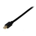 StarTech.com 10 ft Mini DisplayPort to VGA Adapter Cable - mDP to VGA Video Converter - Mini DP to VGA Cable for Mac/PC 1920x1200 - Black (MDP2VGAMM10B) Video transformer – billede 2