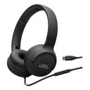 JBL Tune 520C USB-C Kablet Hovedtelefoner Sort – billede 1