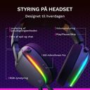 Glorious Gaming GHS Eternal RGB Kablet Høretelefoner Sort – billede 21