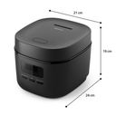 Philips 3000 series HD3080/80 Riskoger 1,8l 436 W Sort – billede 2