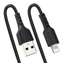 StarTech.com 1m (3ft) USB to Lightning Cable, MFi Certified, Coiled iPhone Charger Cable, Black, Durable and Flexible TPE Jacket Aramid Fiber, Heavy Duty Coil Charging Cable - Rugged USB Lightning Cable Lightning-kabel 1m Sort – billede 5