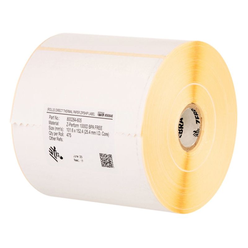 Zebra Z-Perform 1000T Etiketter 74 x 210 4800etikette(r) 3005869