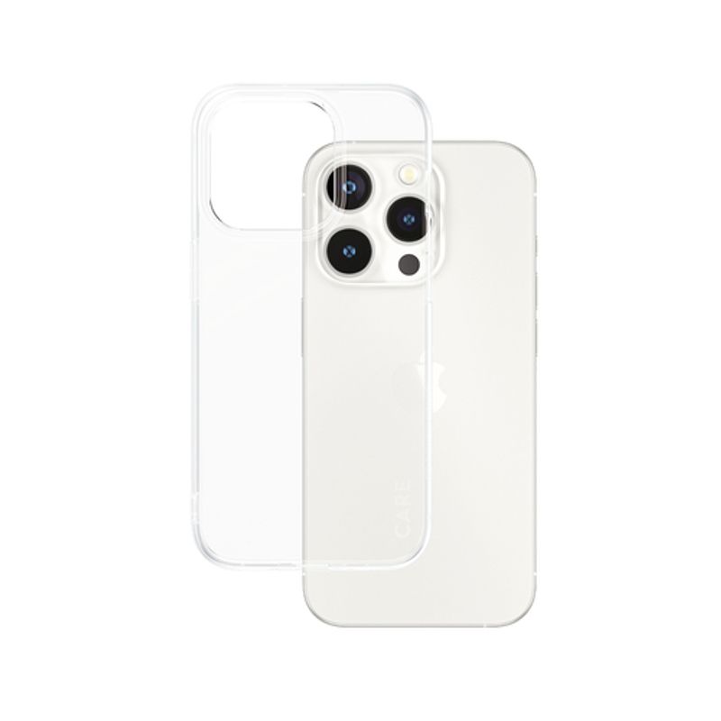 PanzerGlass CARE by Fashionable Case Transparent X-Ray Soft Basic iPhone 15 Pro Beskyttelsescover Transparent Apple iPhone 15 Pro