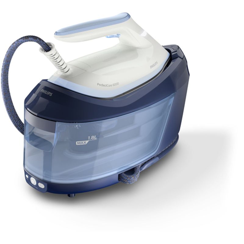 Philips PerfectCare 6000 Series PSG6026 Dampstrygejern 2400W Blå Hvid