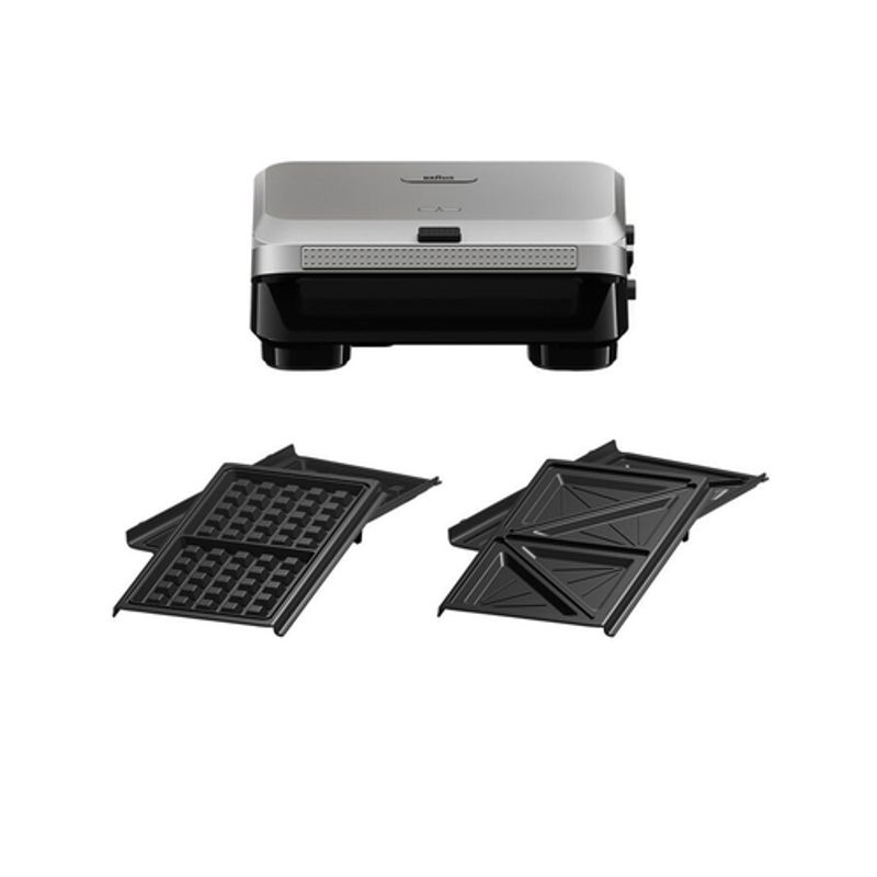 Braun SnackMaker 5 SM5005 sandwichtoaster 800 W Sølv