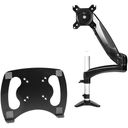 StarTech.com Desk Mount Laptop Arm, Full Motion Articulating Arm for Laptop or Single 34 Monitor, VESA Mount Laptop Tray Bracket, Ergonomic Adjustable Notebook Stand, Desk-Clamp - Tilt/Swivel/Rotate (ARMUNONB1) Monitor / notebook Stativ – billede 2